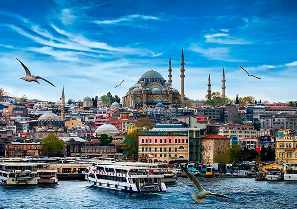 Istanbul from a rooftop