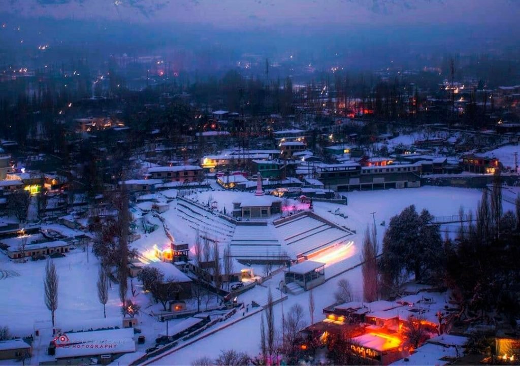 Skardu in winter