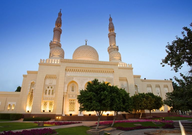 Jumeirah Mosque, Dubai's most prominent monuments